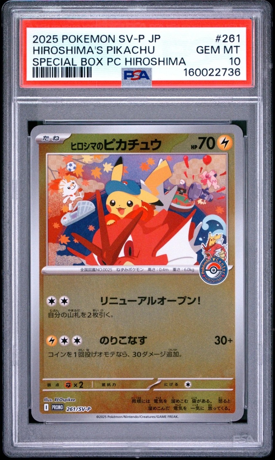 Hiroshima's Pikachu
