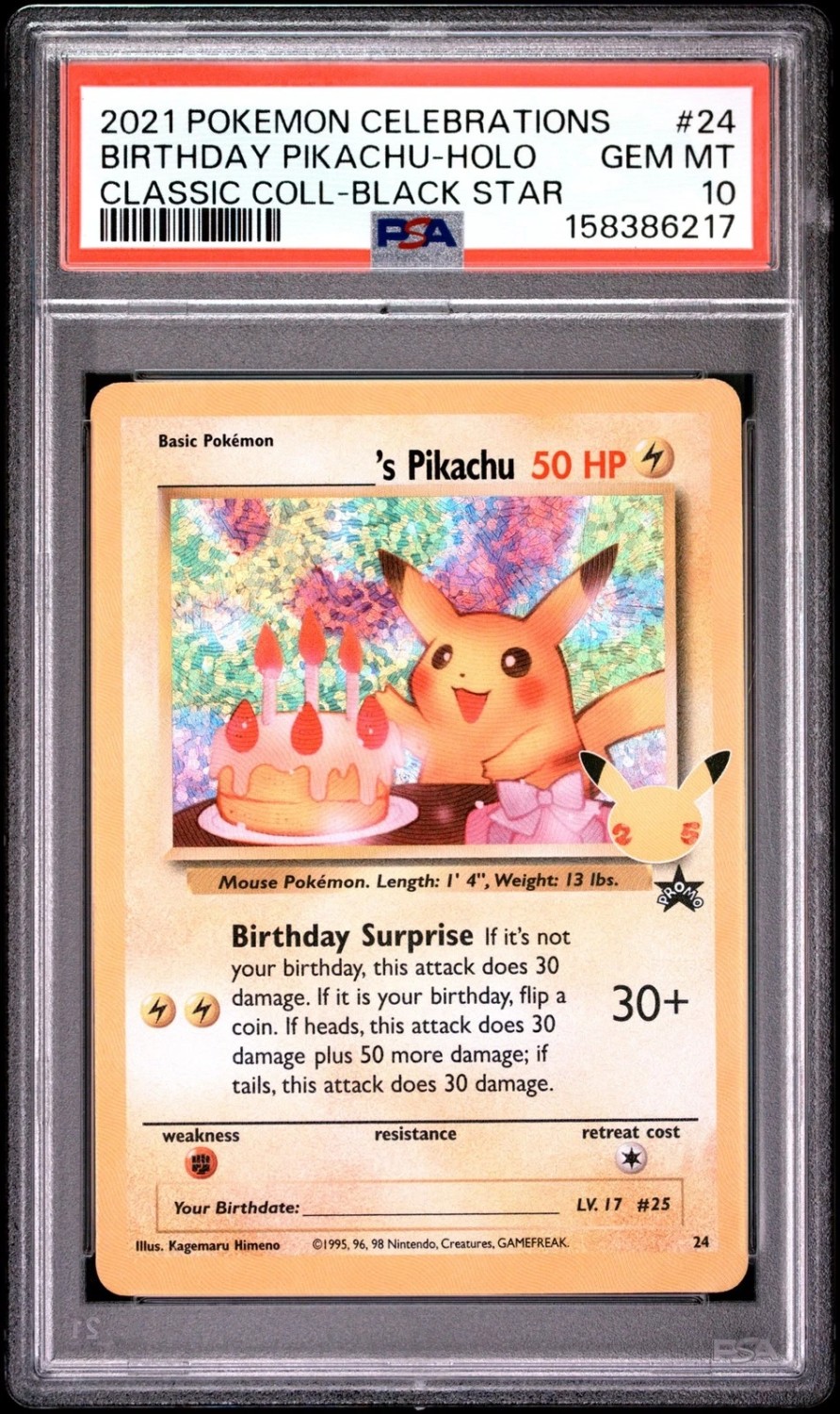 Birthday Pikachu