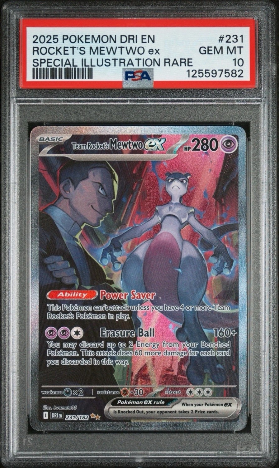 ROCKET'S MEWTWO ex