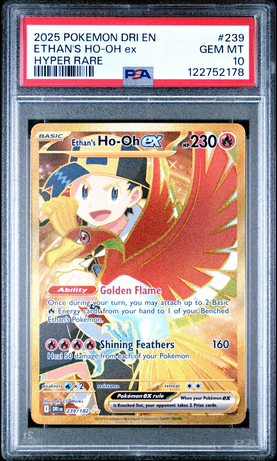 ETHAN'S HO-OH ex