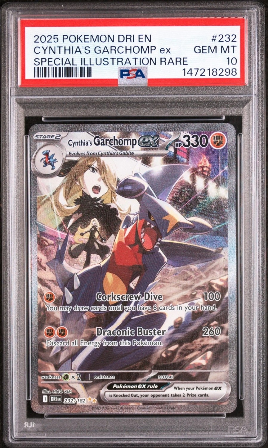 CYNTHIA'S GARCHOMP ex