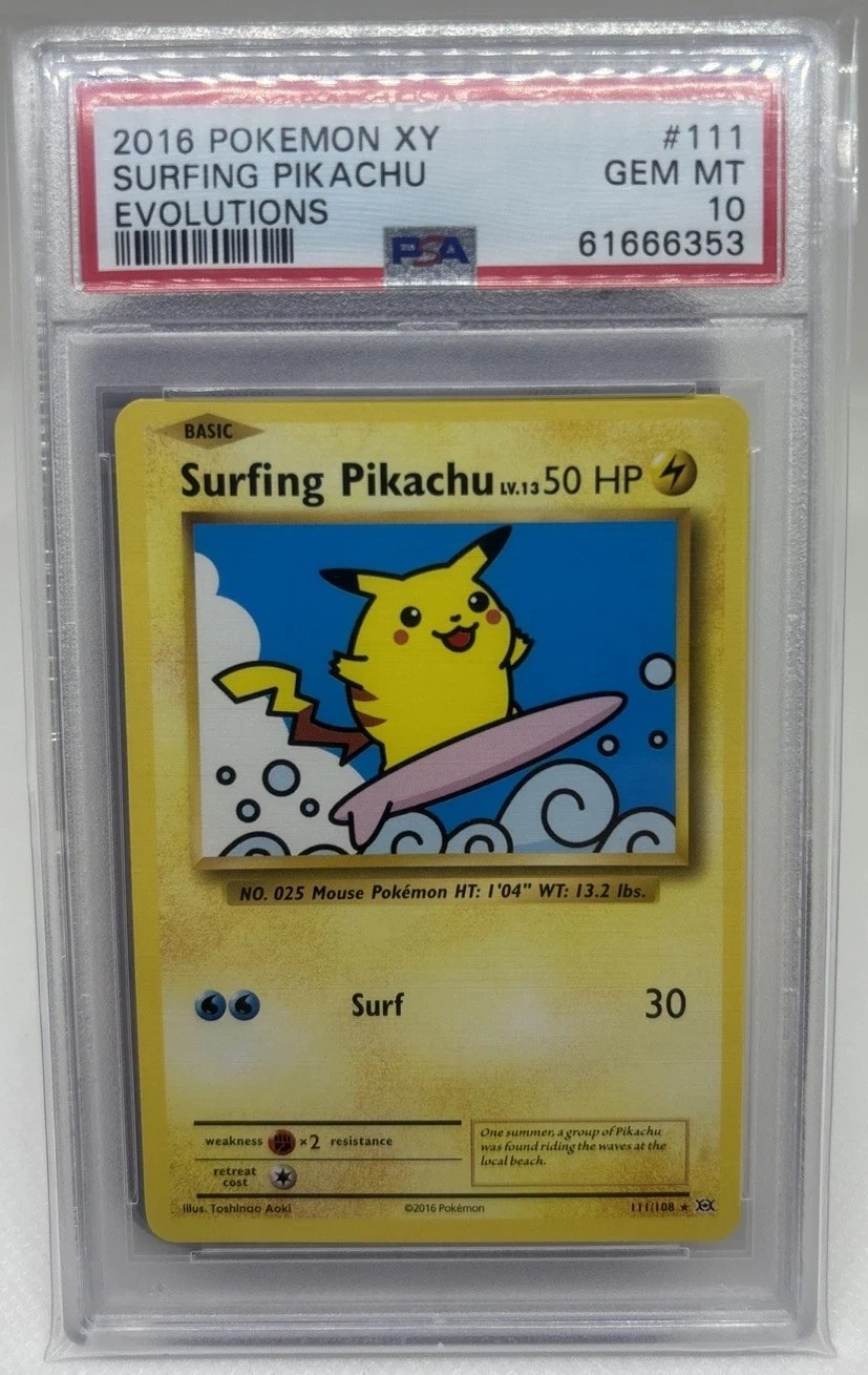 Surfing Pikachu