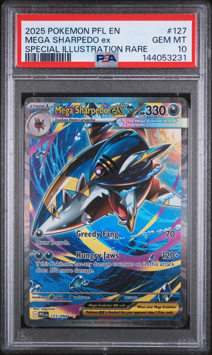 MEGA SHARPEDO ex