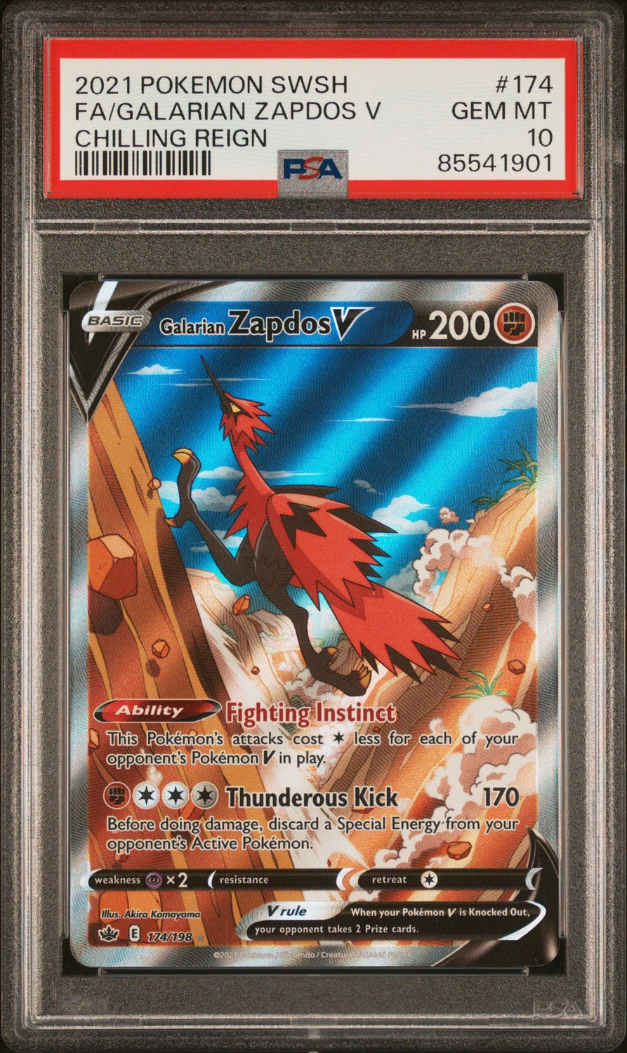 Galarian Zapdos V