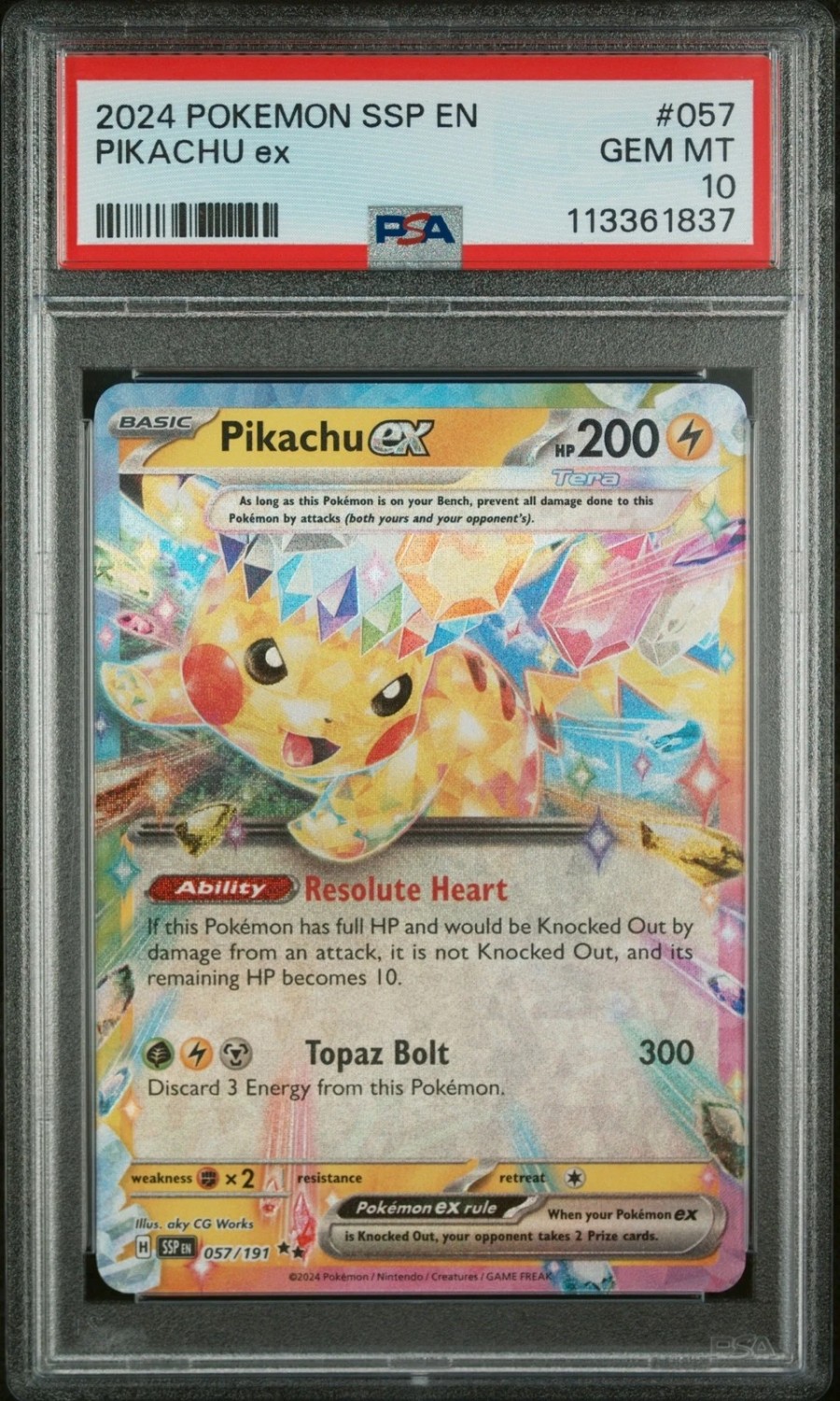 PIKACHU ex