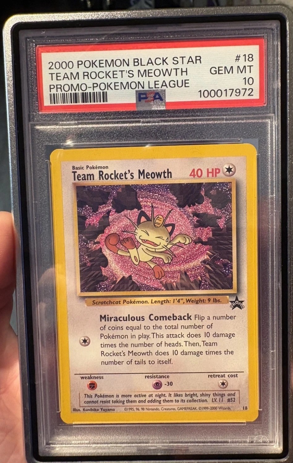 Team Rocket's Meowth