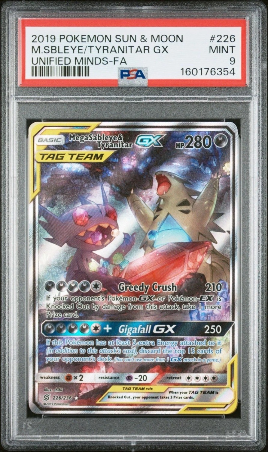Mega Sableye & Tyranitar GX