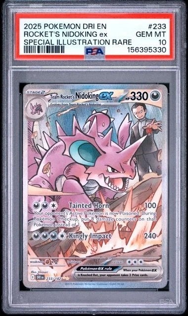 ROCKET'S NIDOKING ex