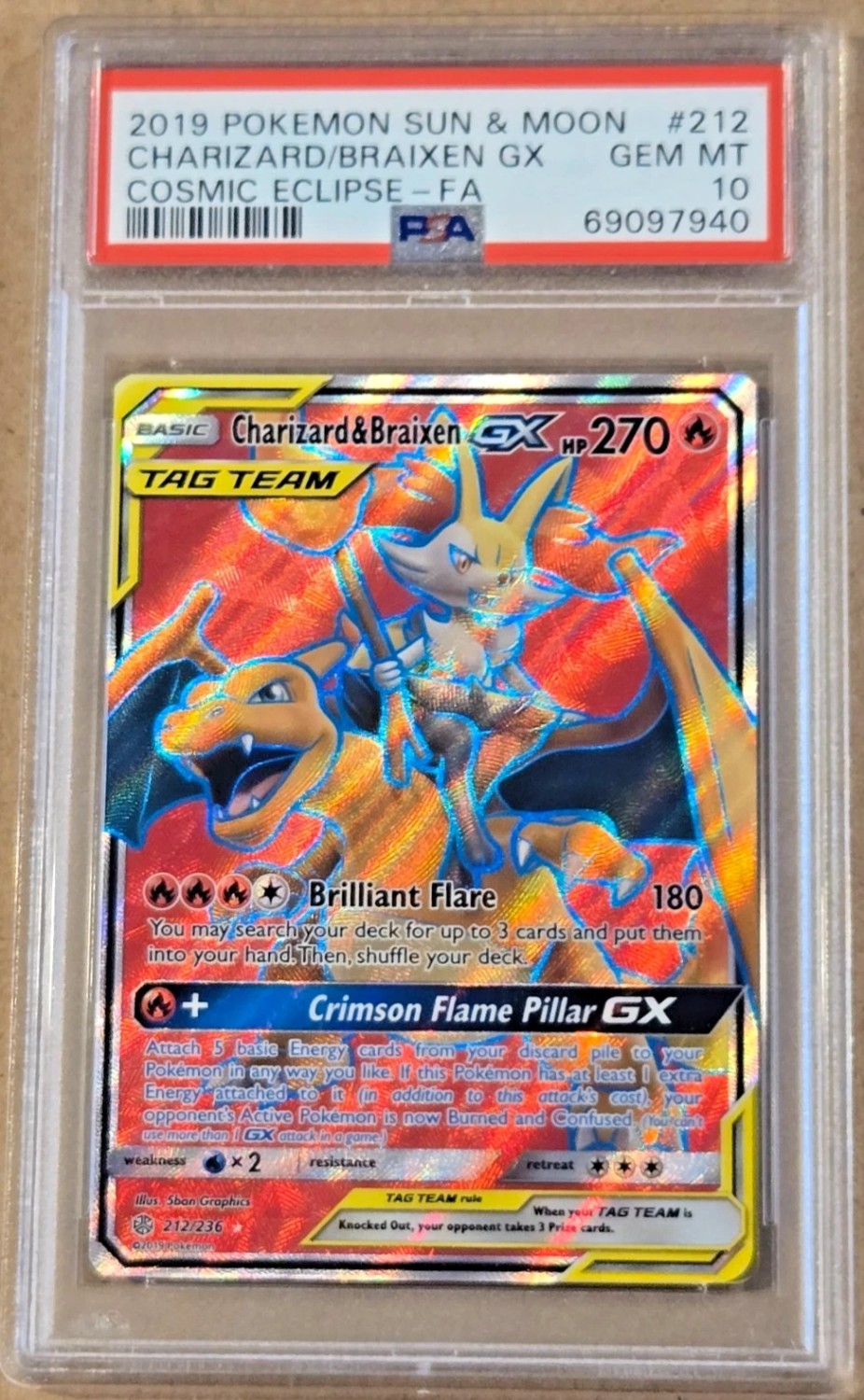 Charizard/Braixen GX