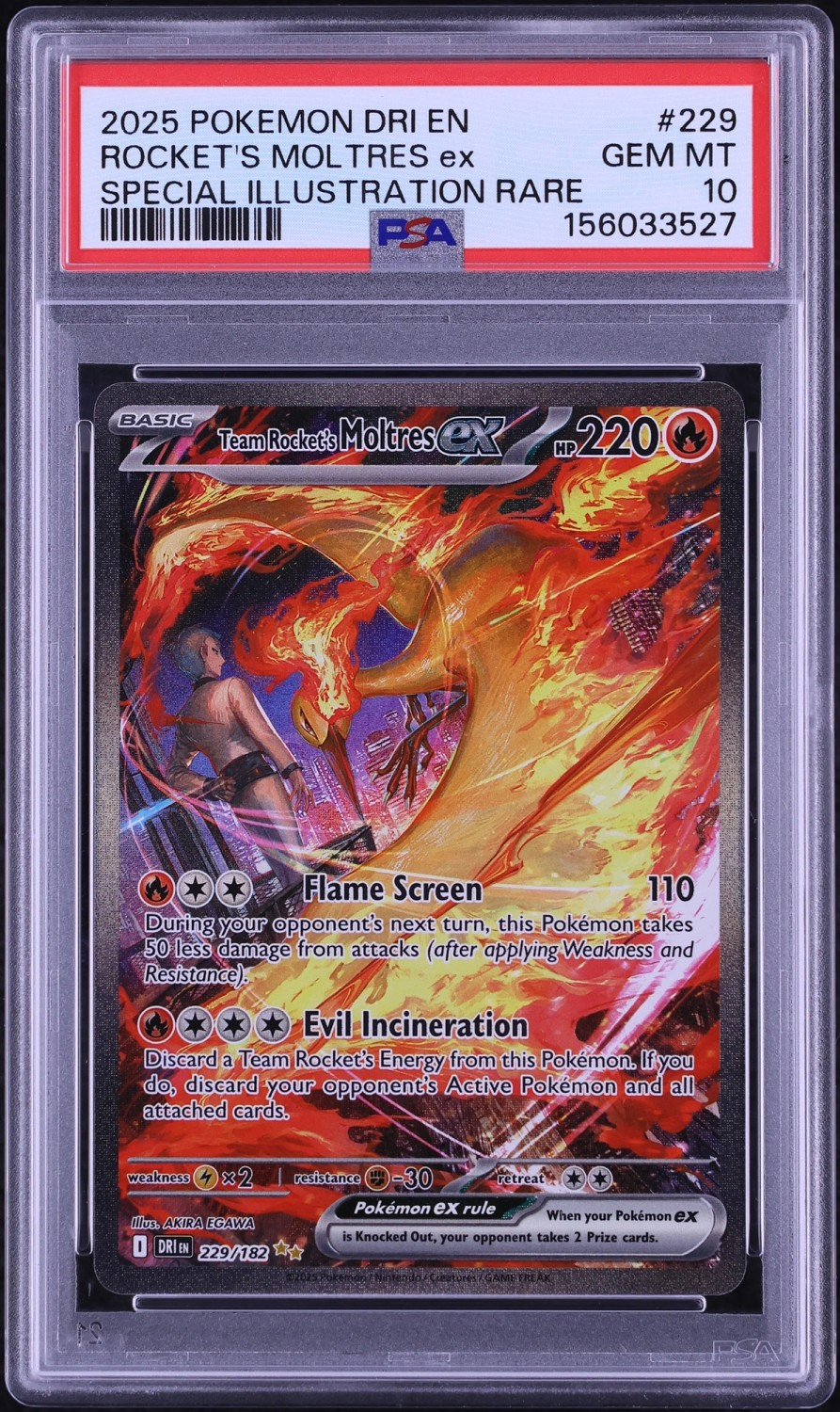 ROCKET'S MOLTRES ex
