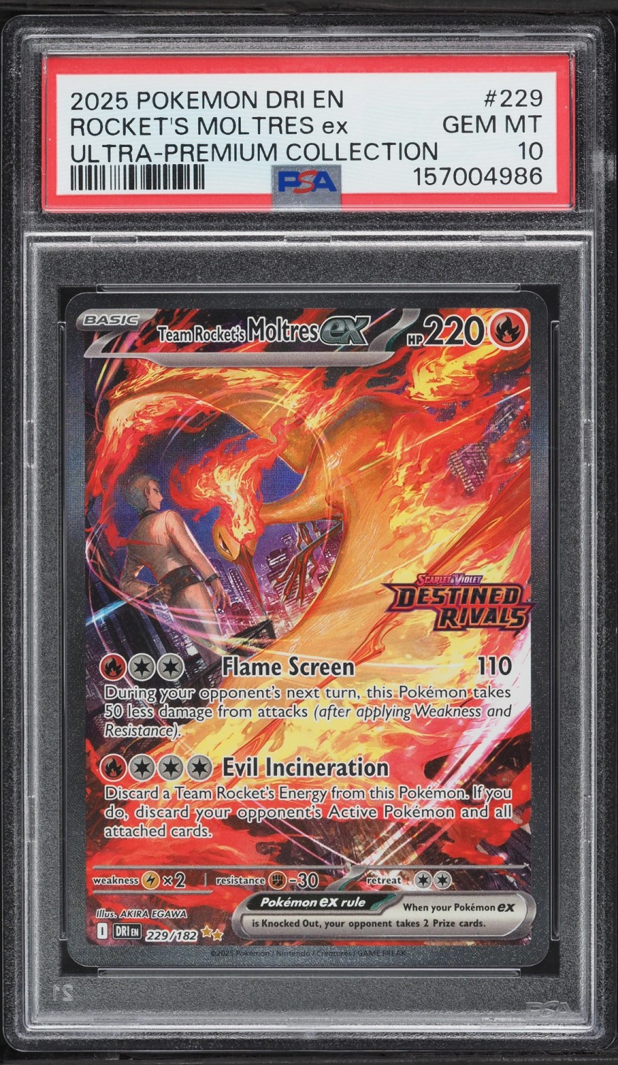 ROCKET'S MOLTRES ex