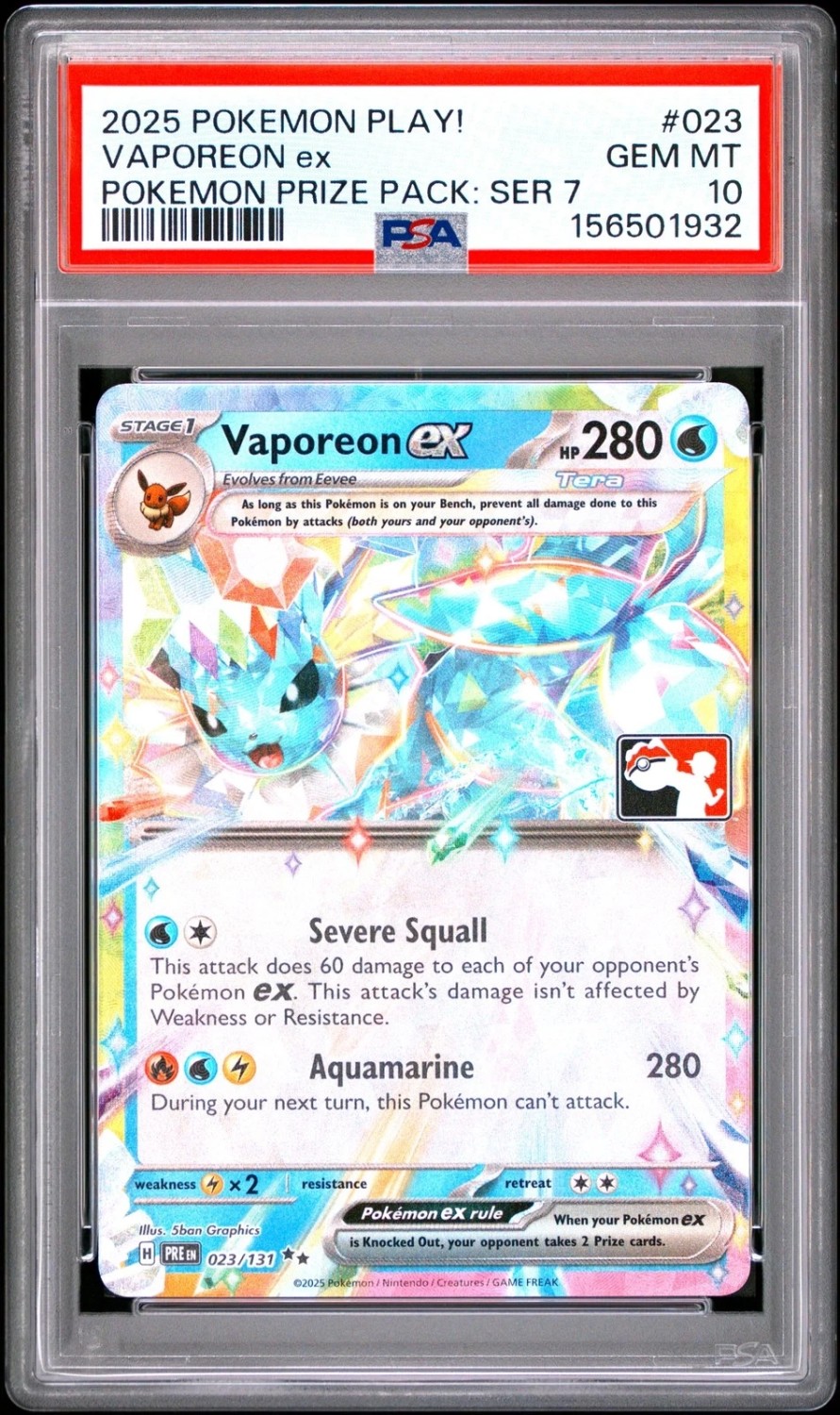 VAPOREON ex
