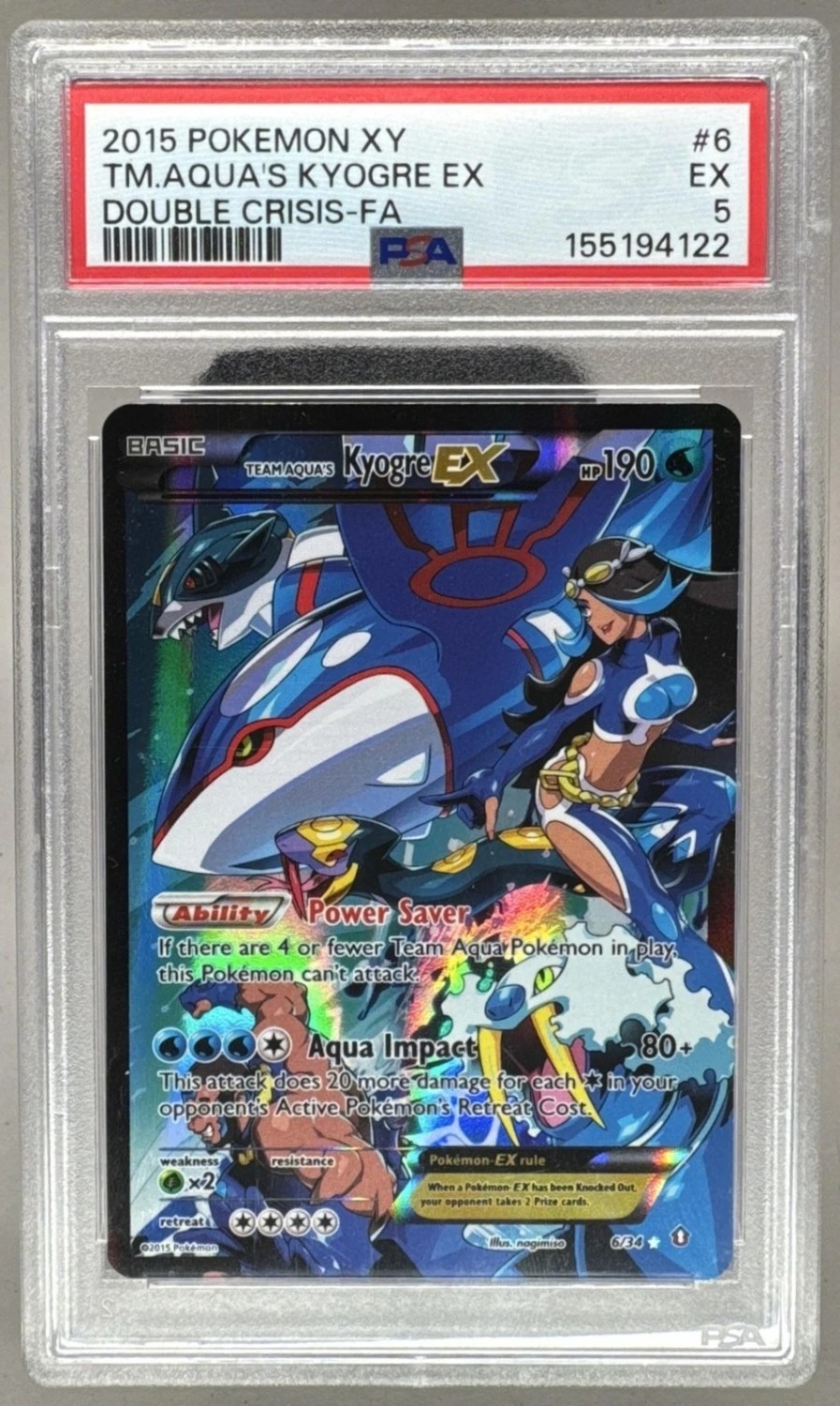 Team Aqua's Kyogre EX