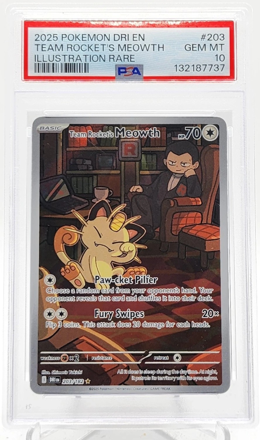TEAM ROCKET'S MEOWTH
