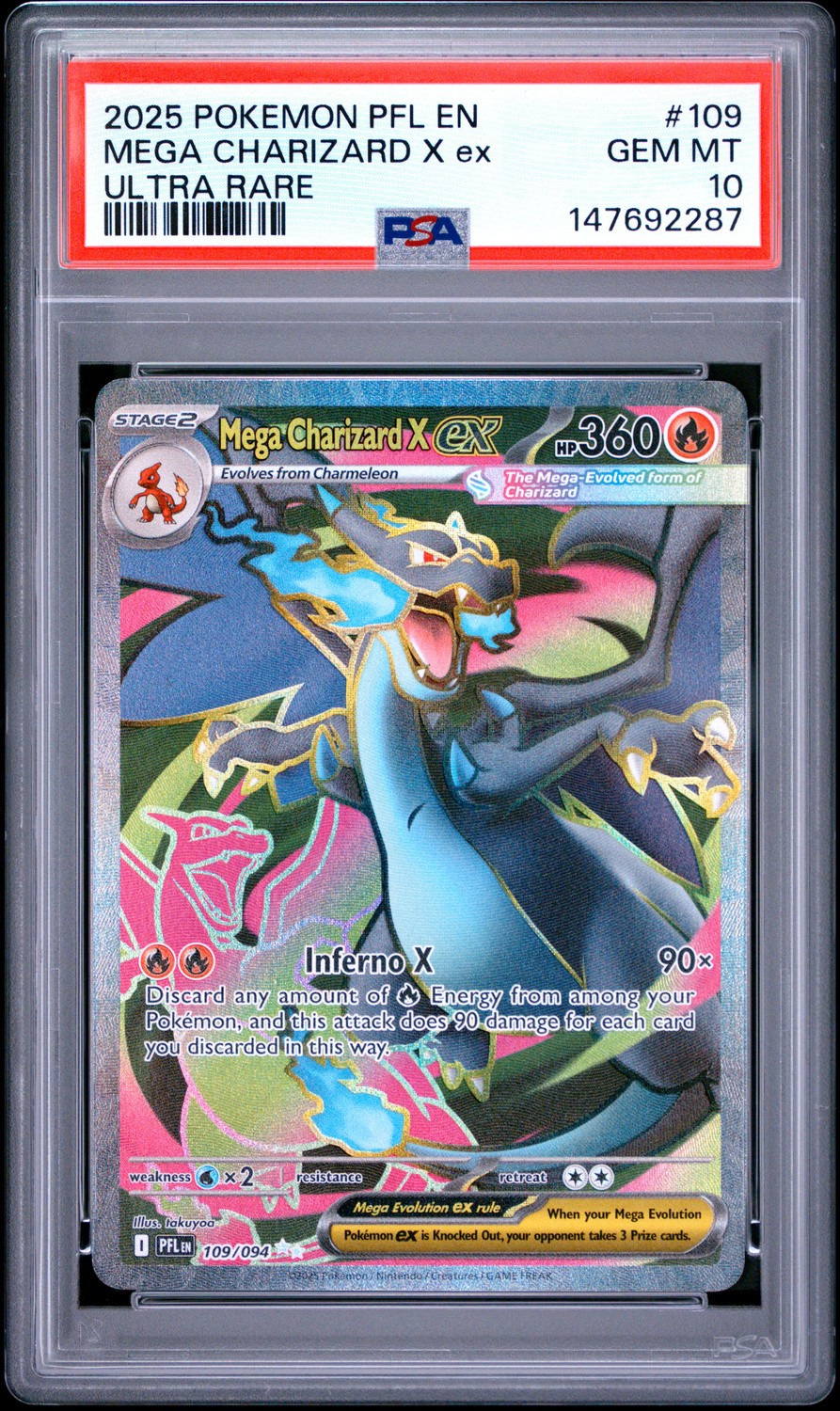 MEGA CHARIZARD X ex