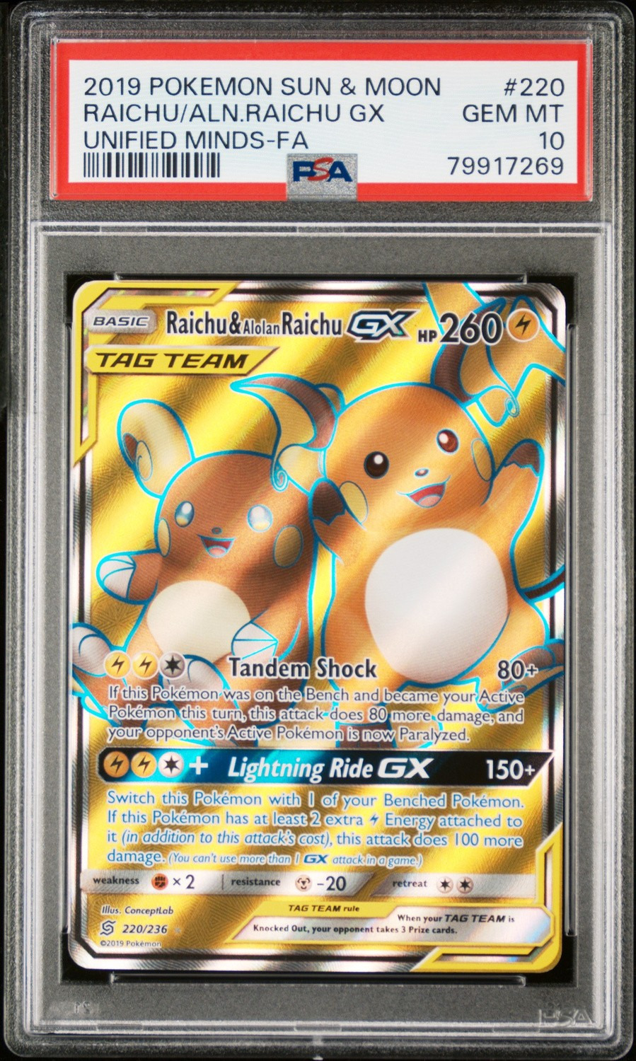 RAICHU/ALN.RAICHU GX