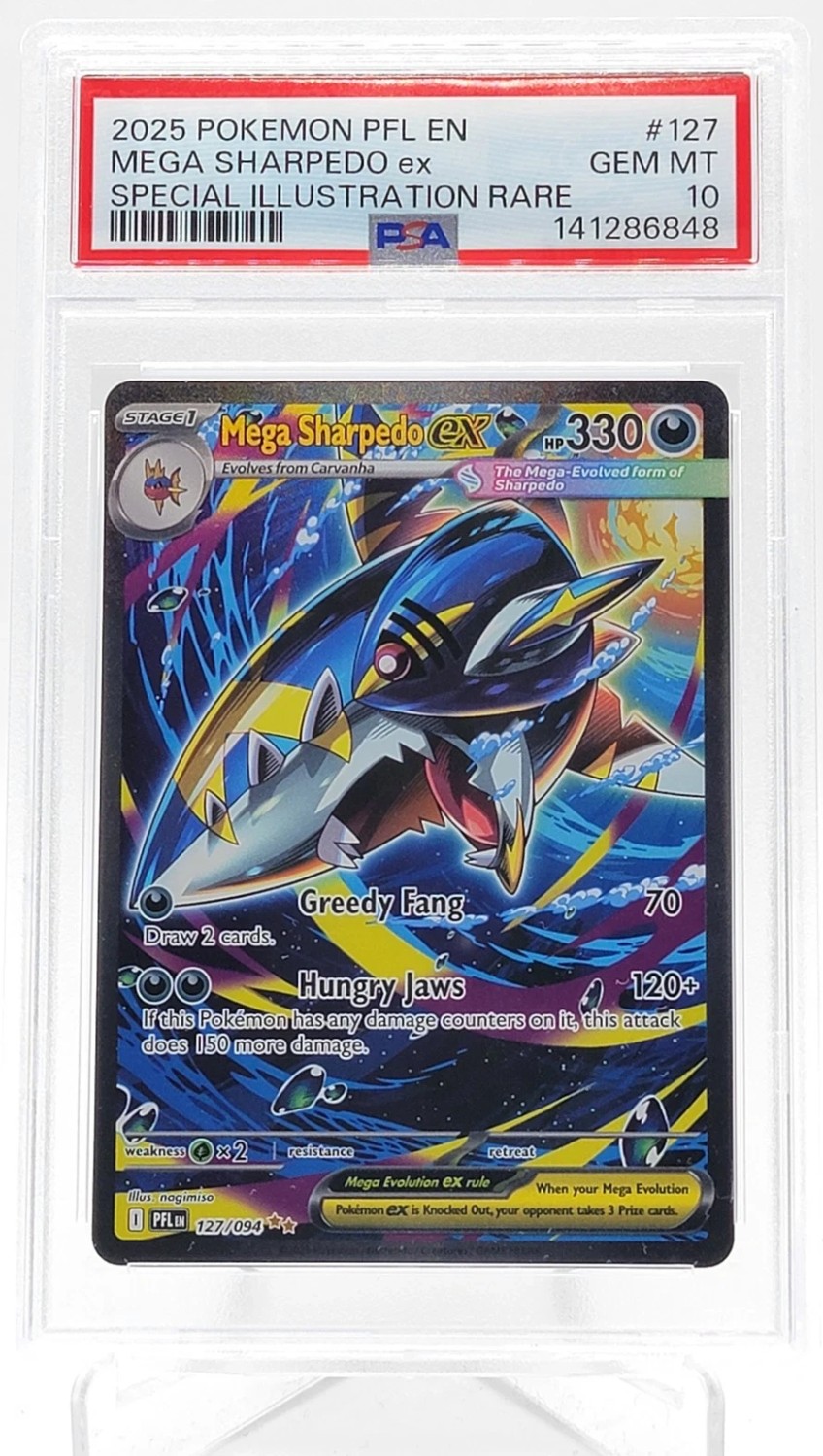 MEGA SHARPEDO ex