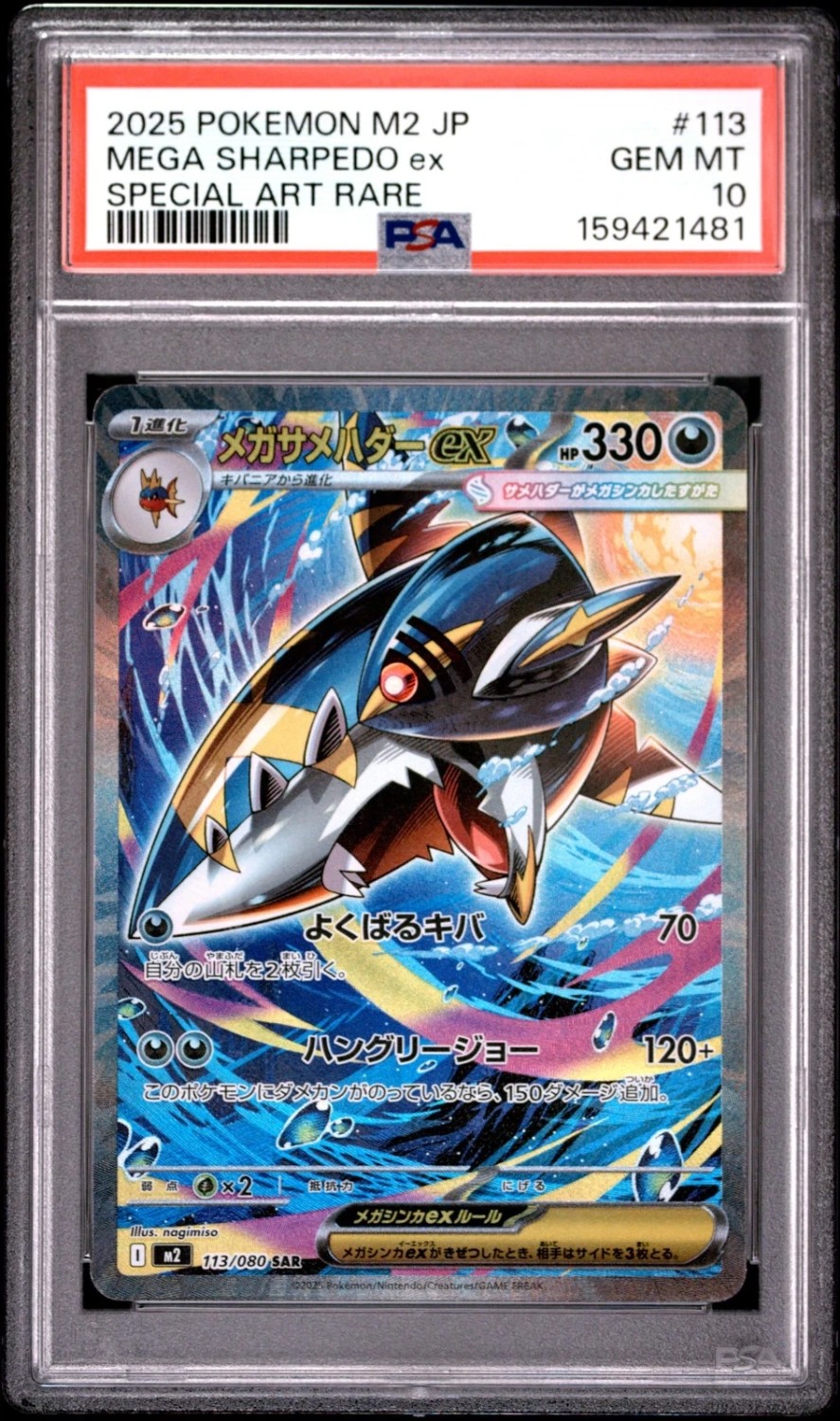 MEGA SHARPEDO ex