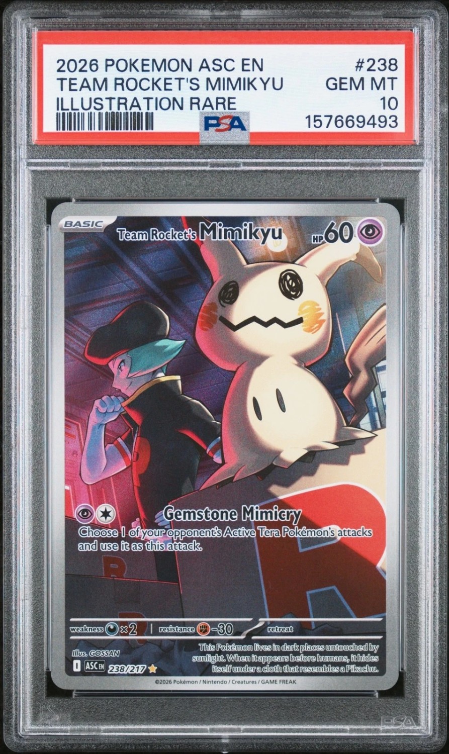 Team Rocket's Mimikyu
