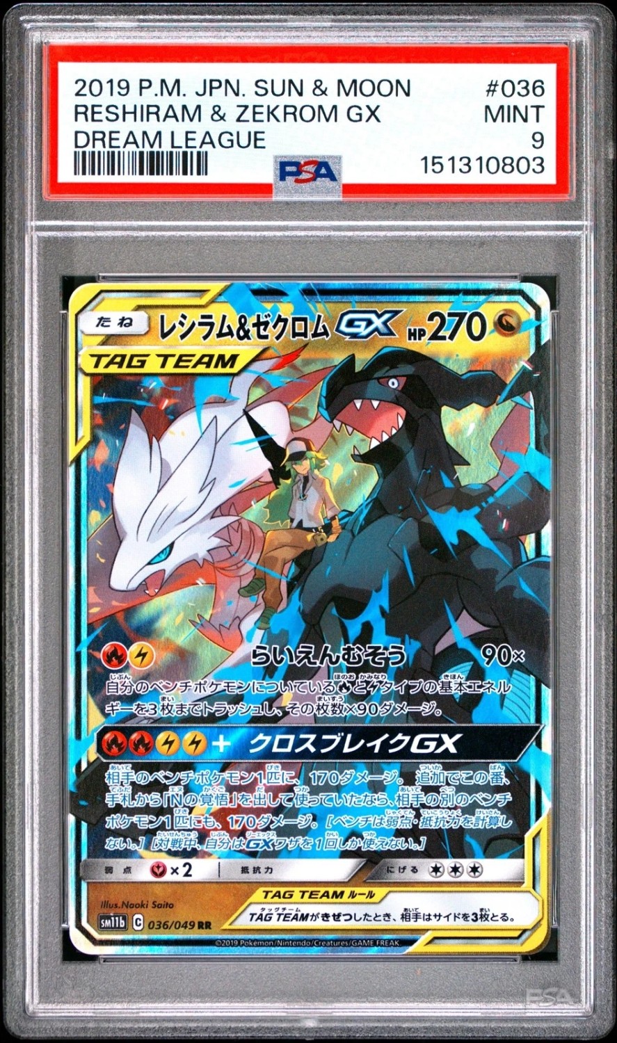 Reshiram & Zekrom GX