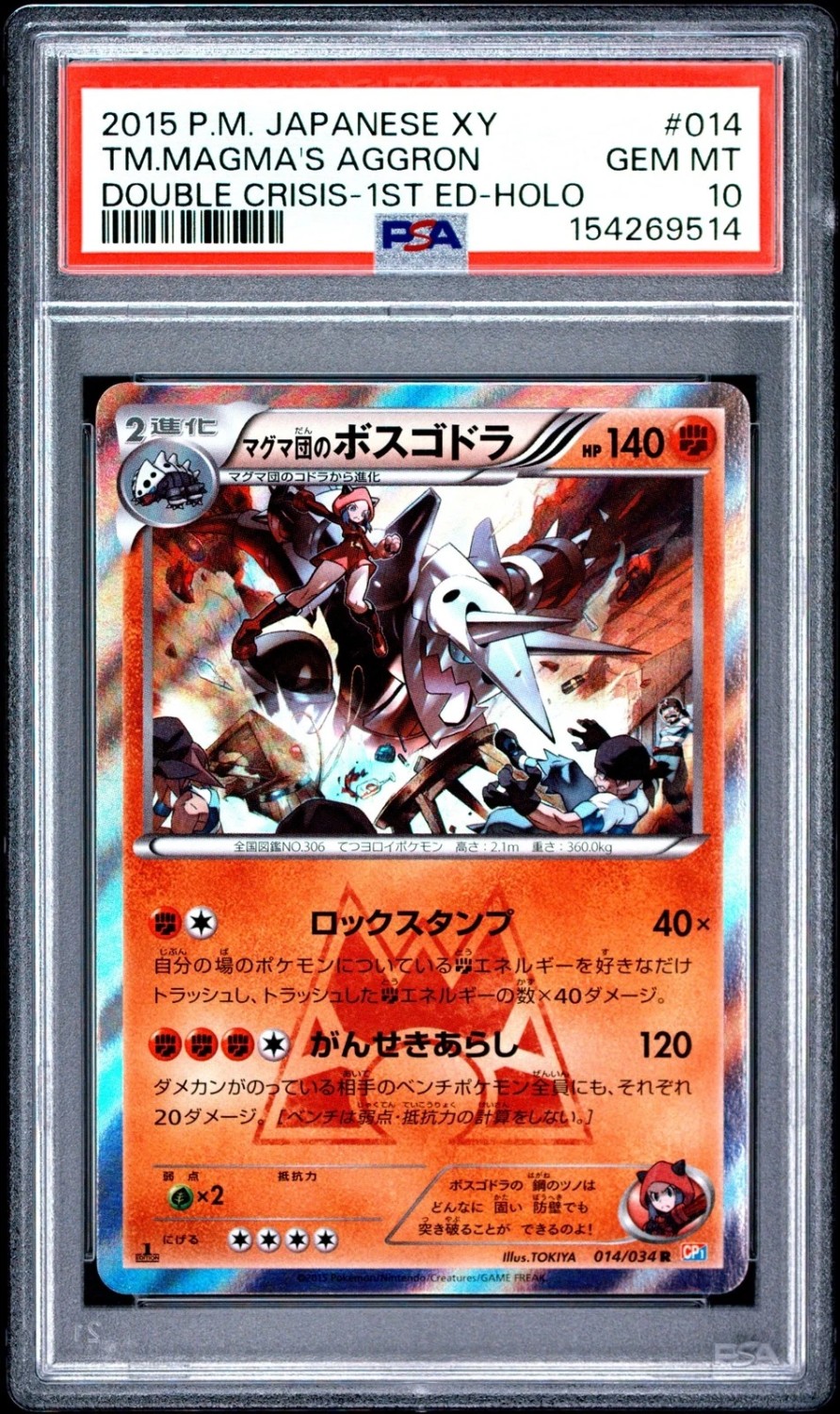 Team Magma's Aggron