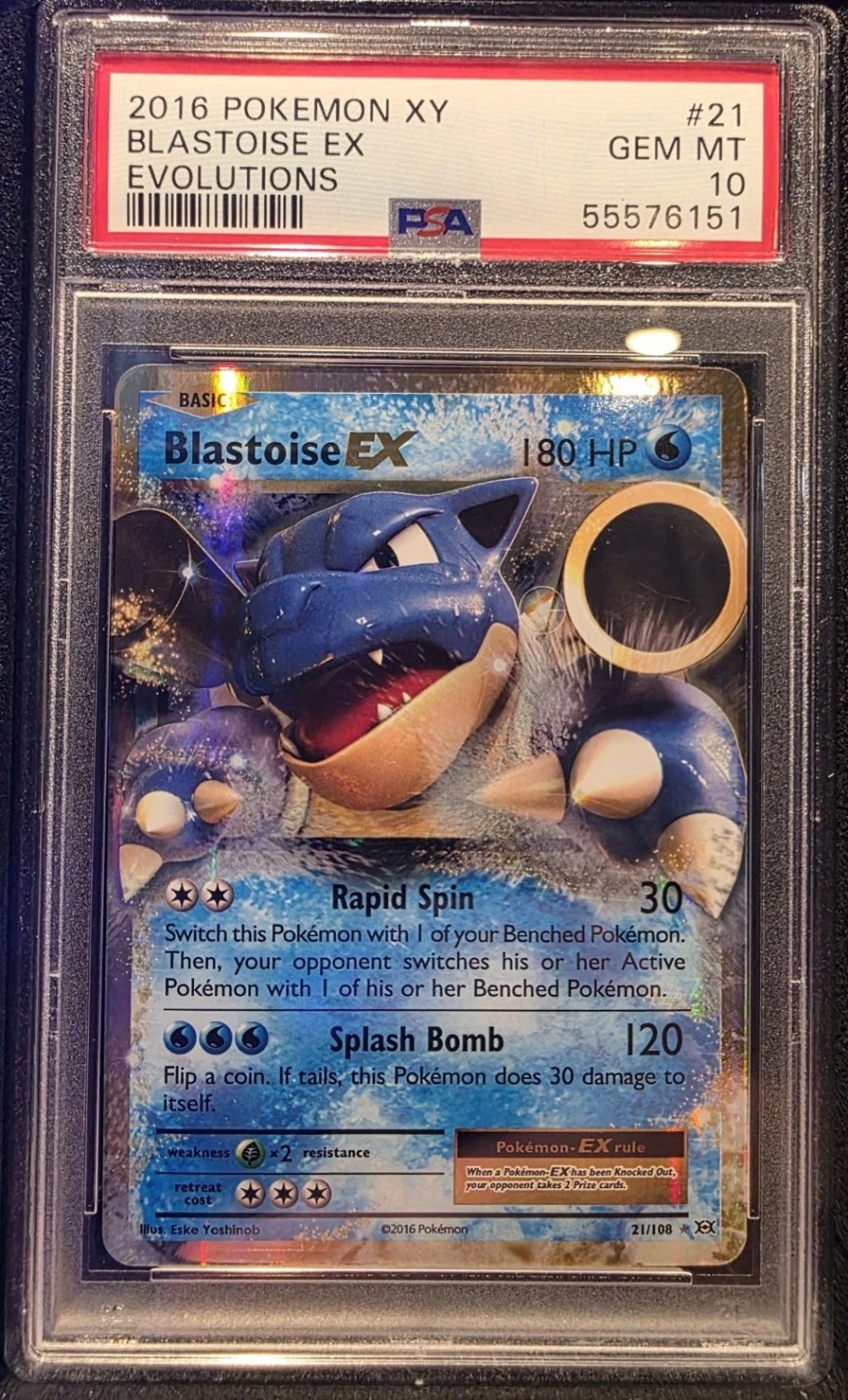 Blastoise EX