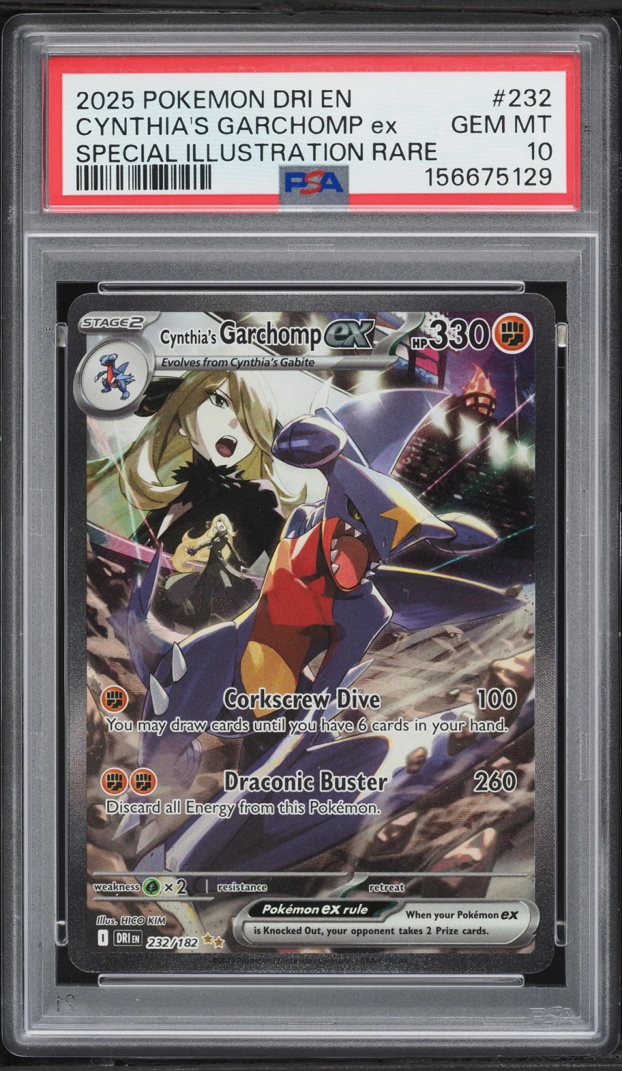 CYNTHIA'S GARCHOMP ex