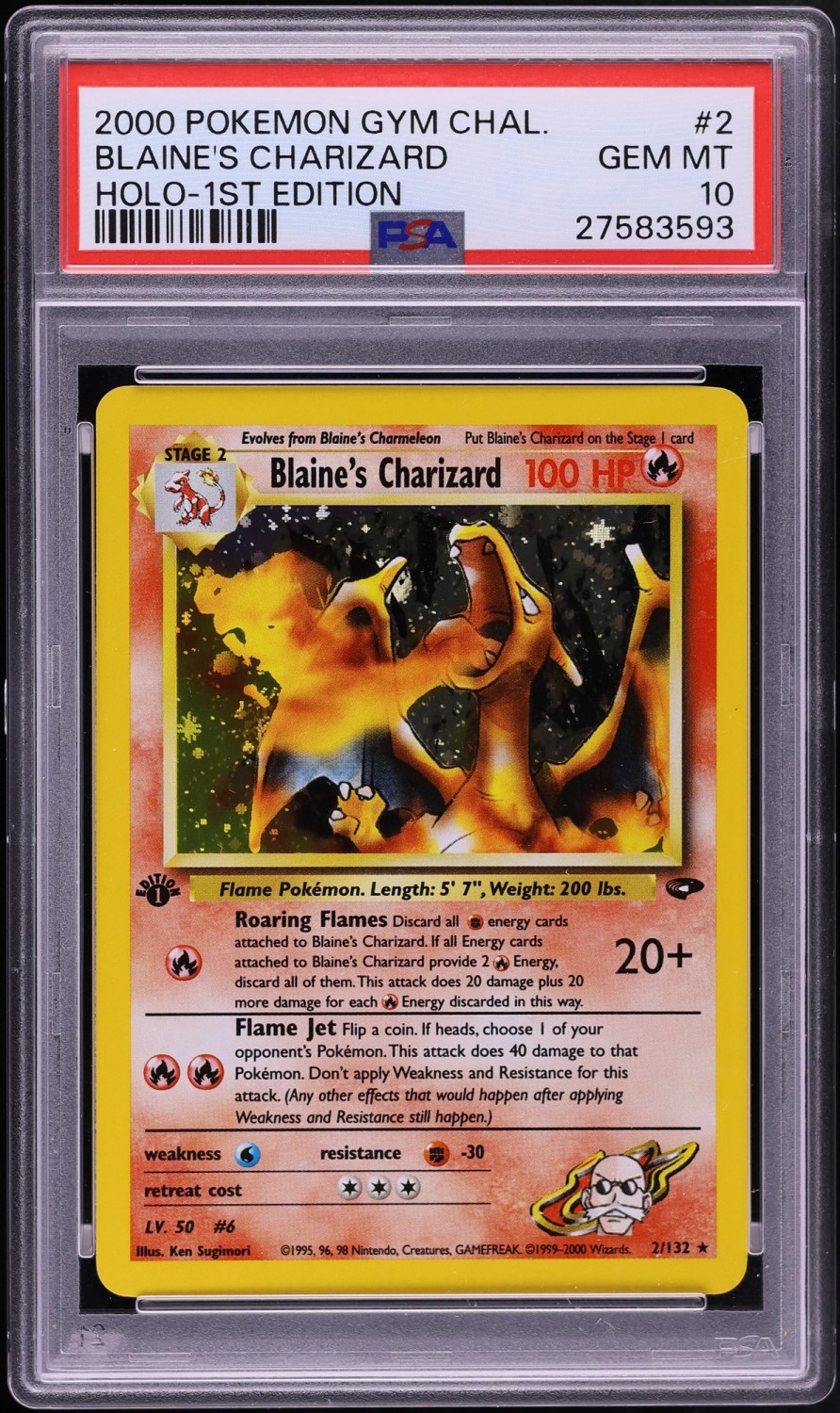 BLAINE'S CHARIZARD