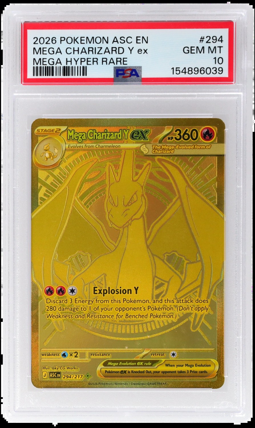 MEGA CHARIZARD Y ex