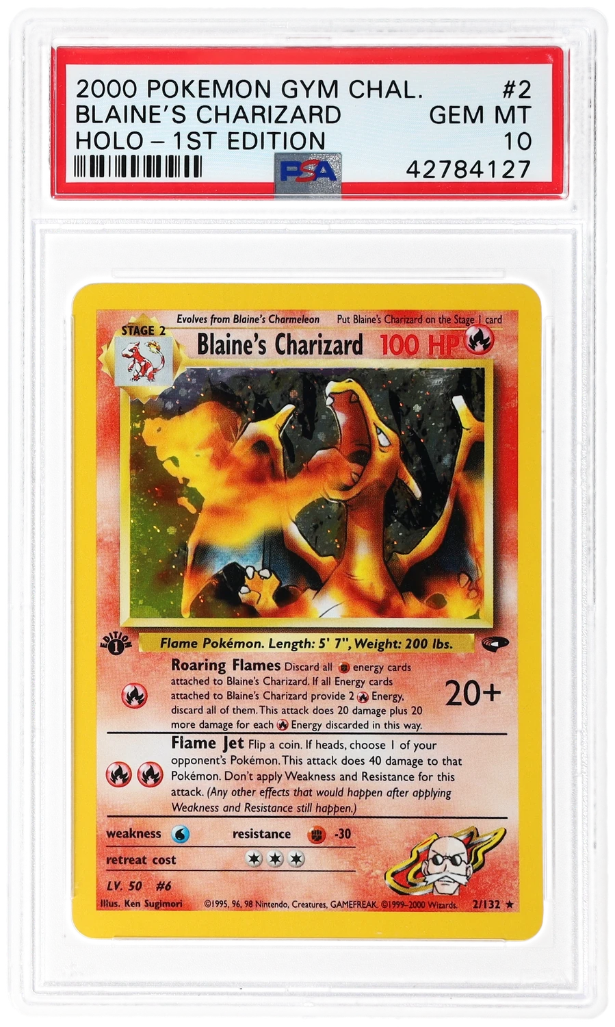 BLAINE'S CHARIZARD