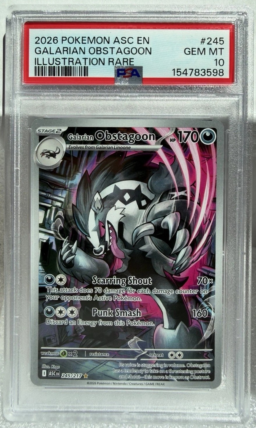 Galarian Obstagoon