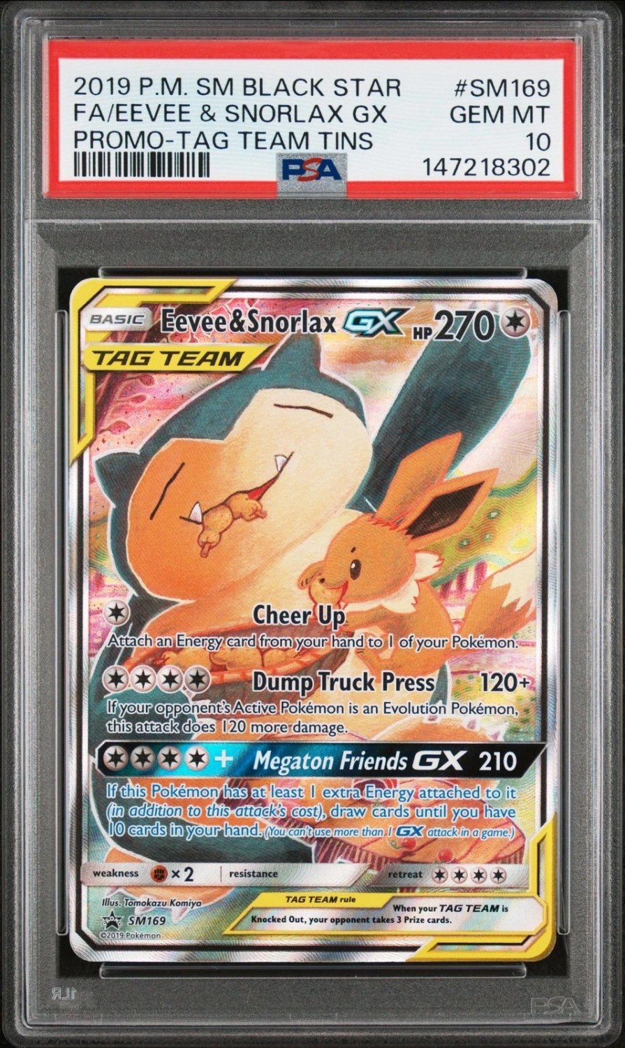 Eevee & Snorlax GX