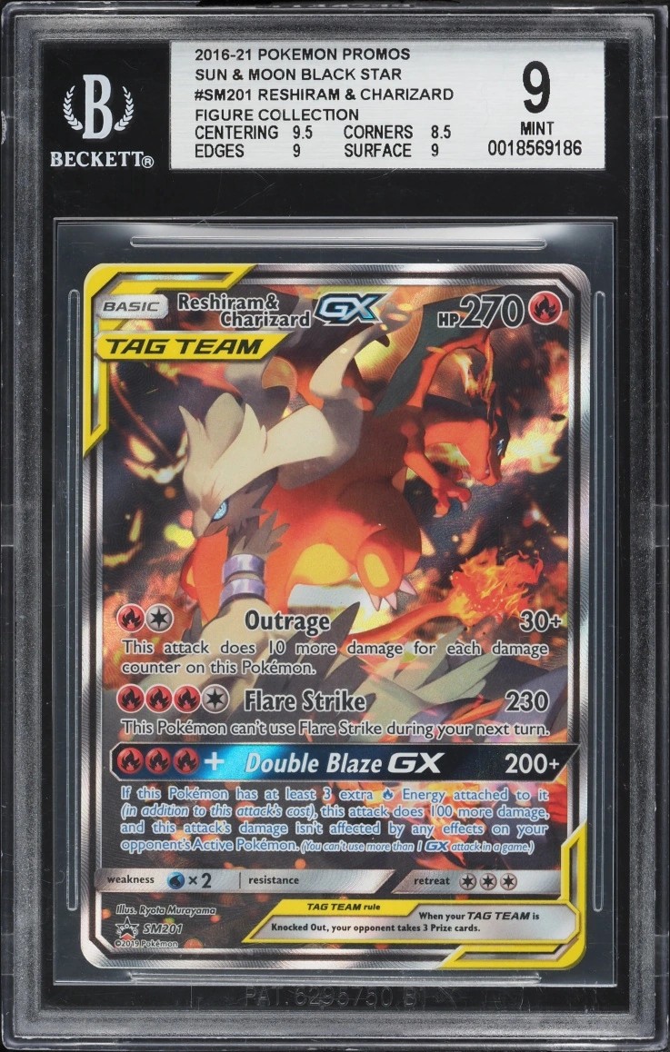 Reshiram & Charizard GX