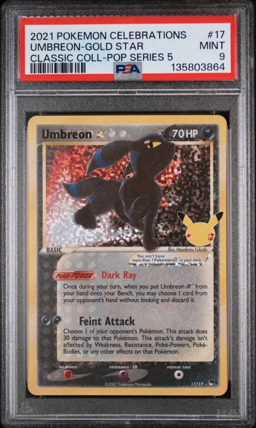 Umbreon-Gold STAR