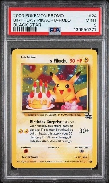 BIRTHDAY PIKACHU