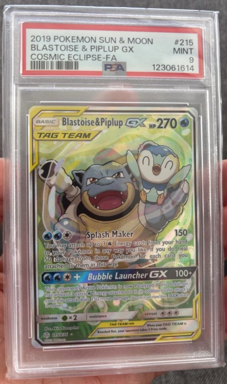 Blastoise & Piplup GX