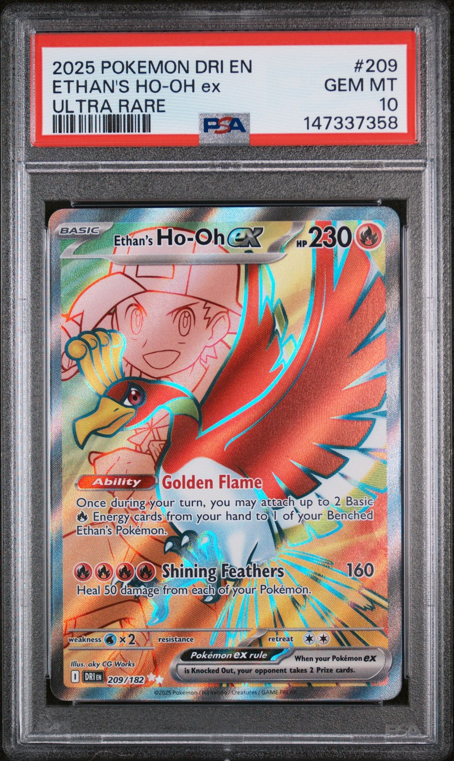 ETHAN'S HO-OH ex