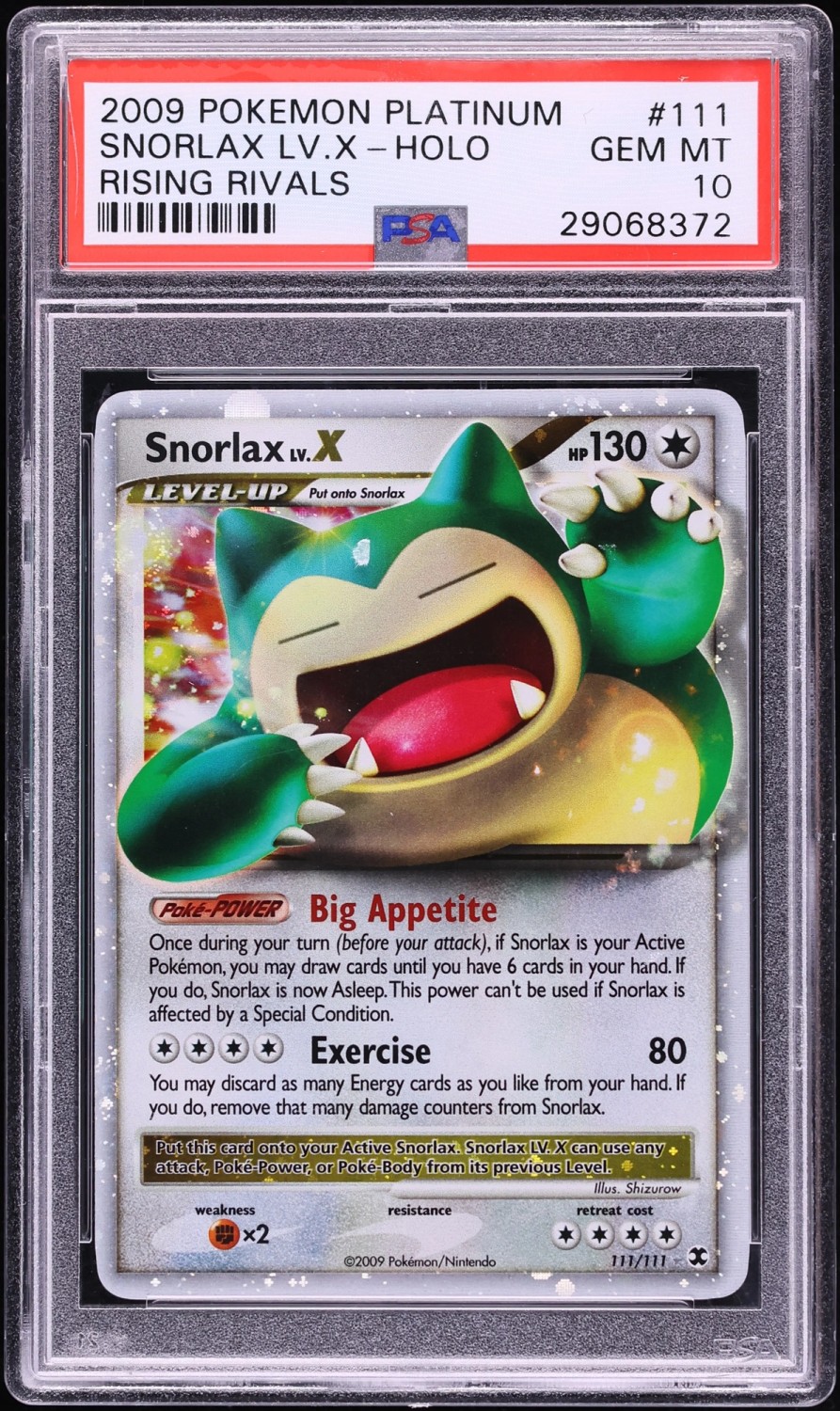 Snorlax Lv X