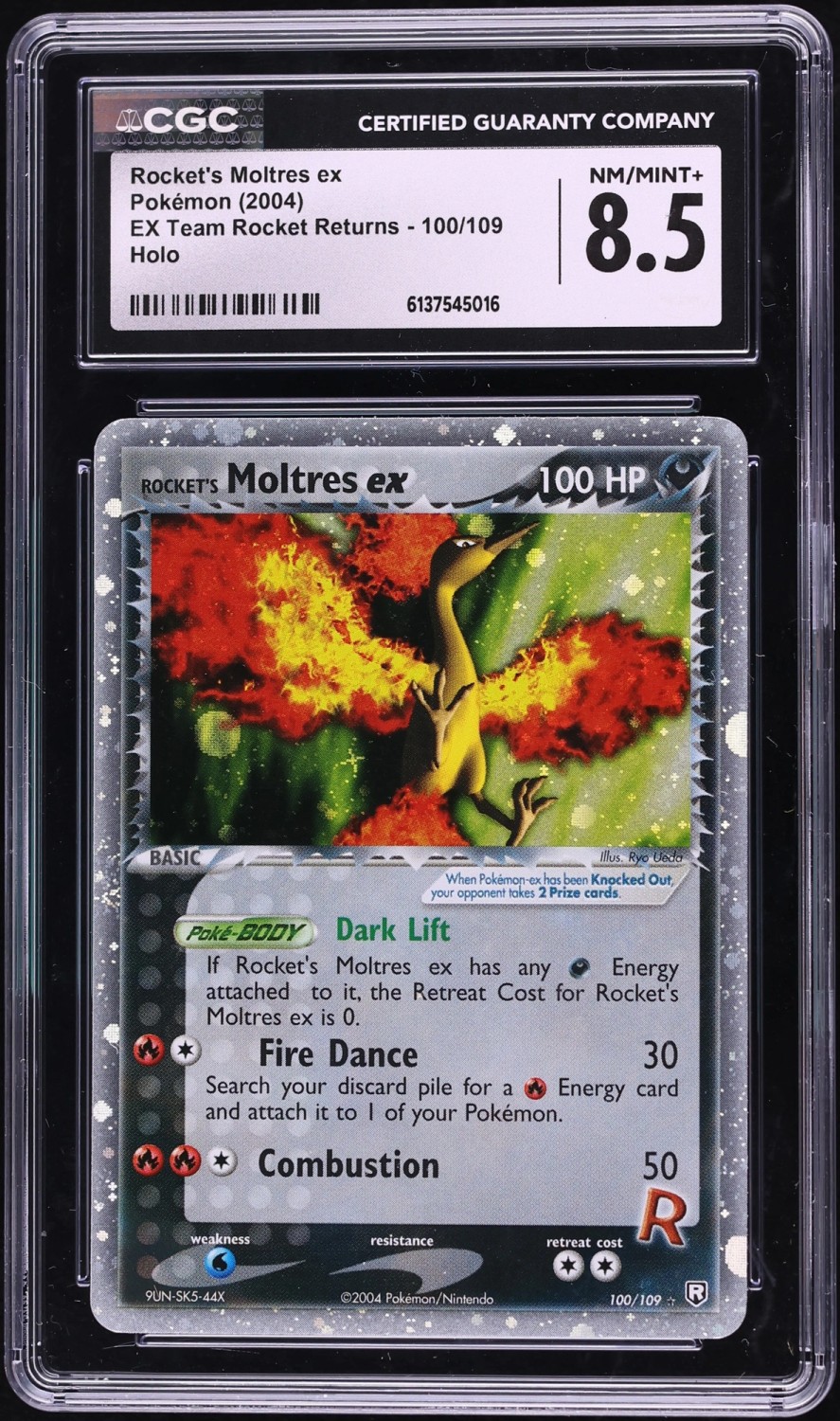 Rocket's Moltres EX