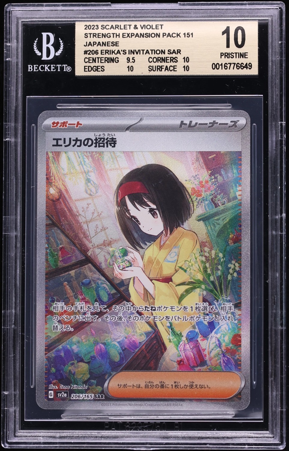 Erika's Invitation
