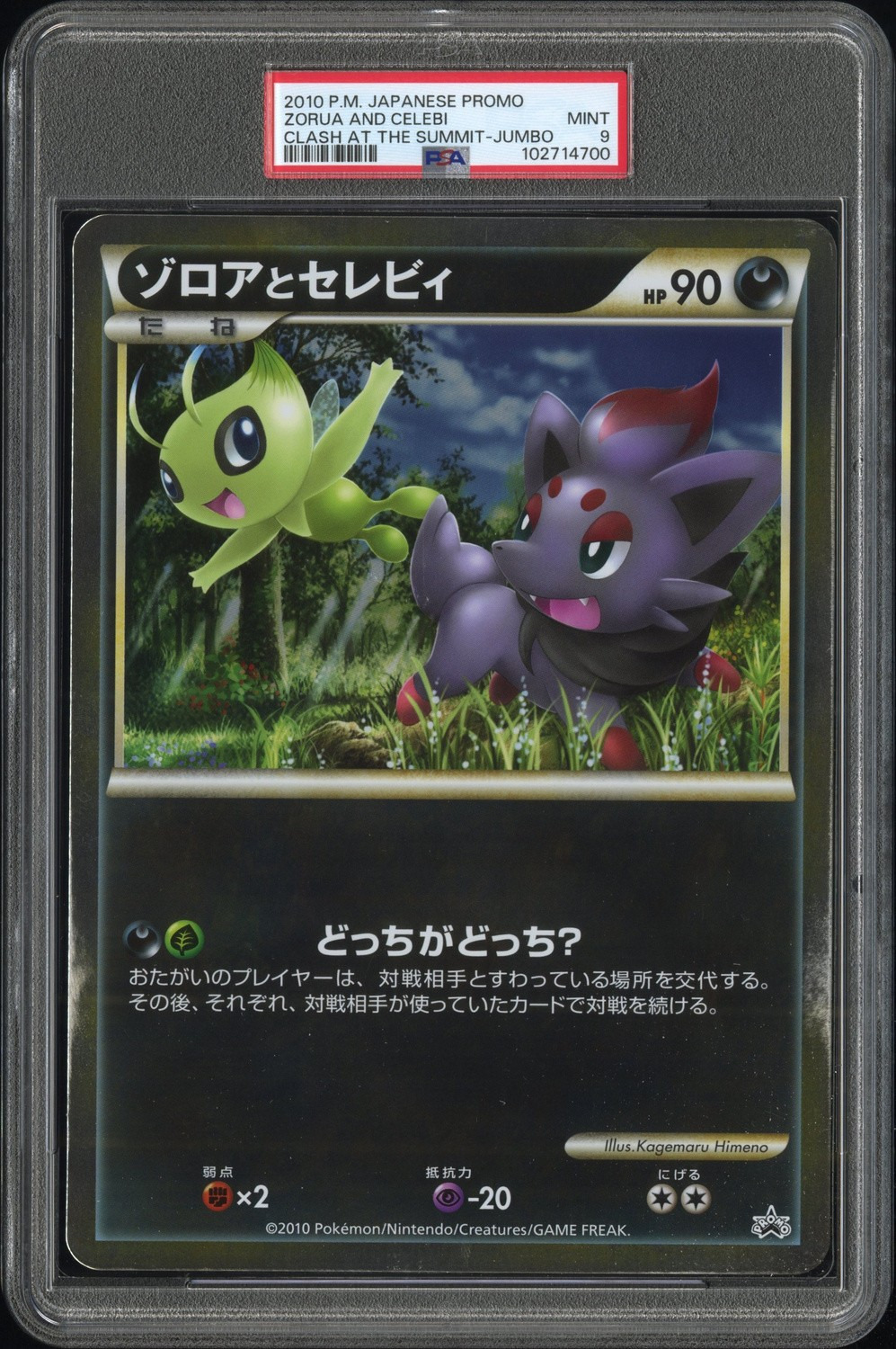 Zorua And Celebi