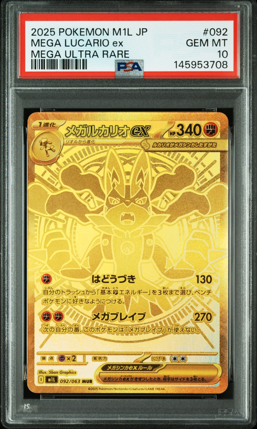 MEGA LUCARIO ex