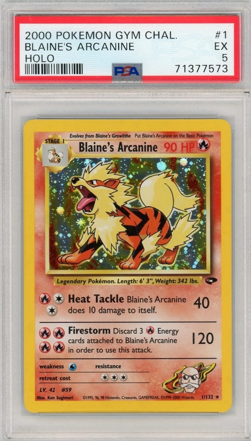 Blaine's Arcanine