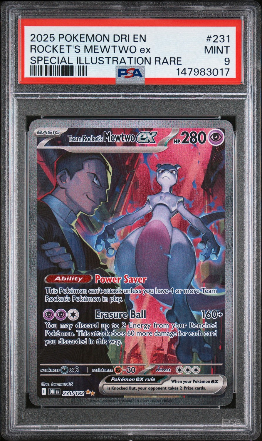 ROCKET'S MEWTWO ex