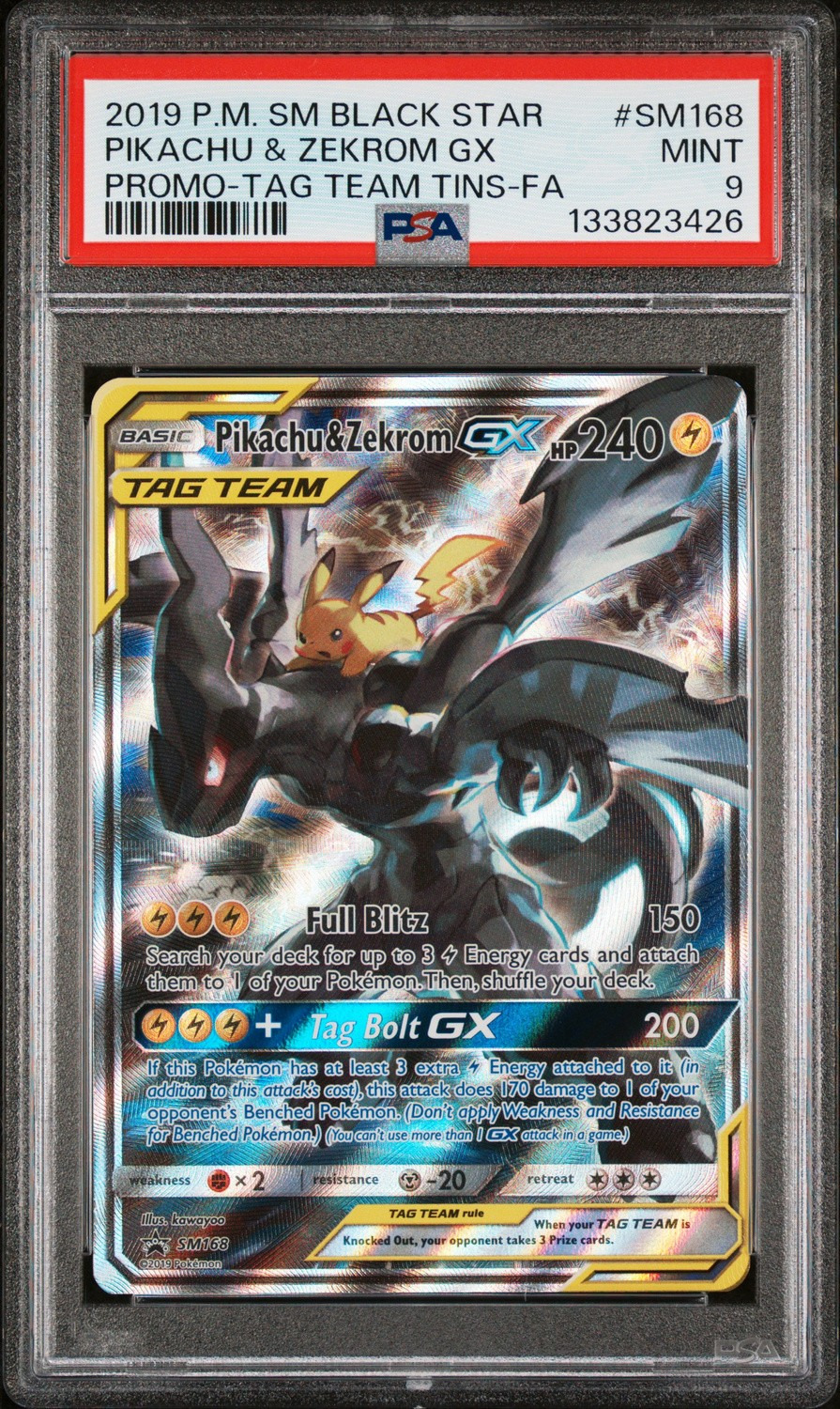 Pikachu & Zekrom GX