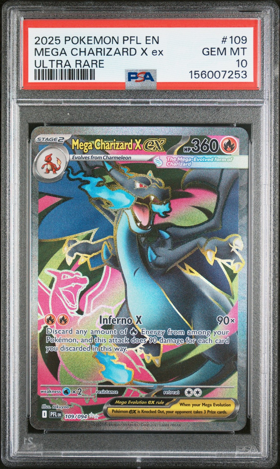 MEGA CHARIZARD X ex
