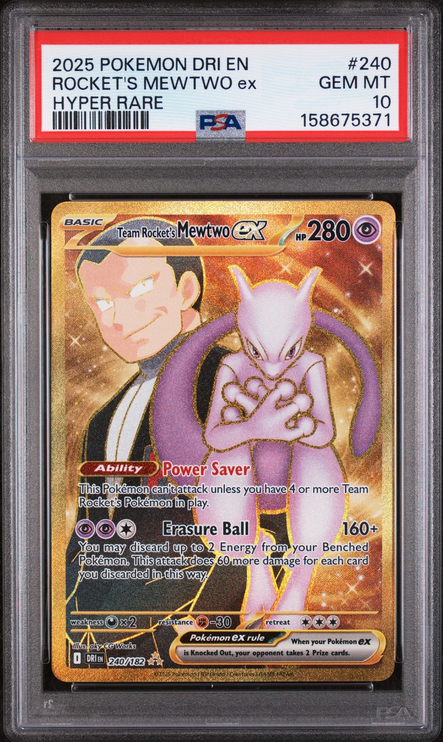 ROCKET'S MEWTWO ex