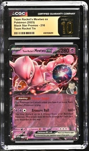 ROCKET'S MEWTWO ex