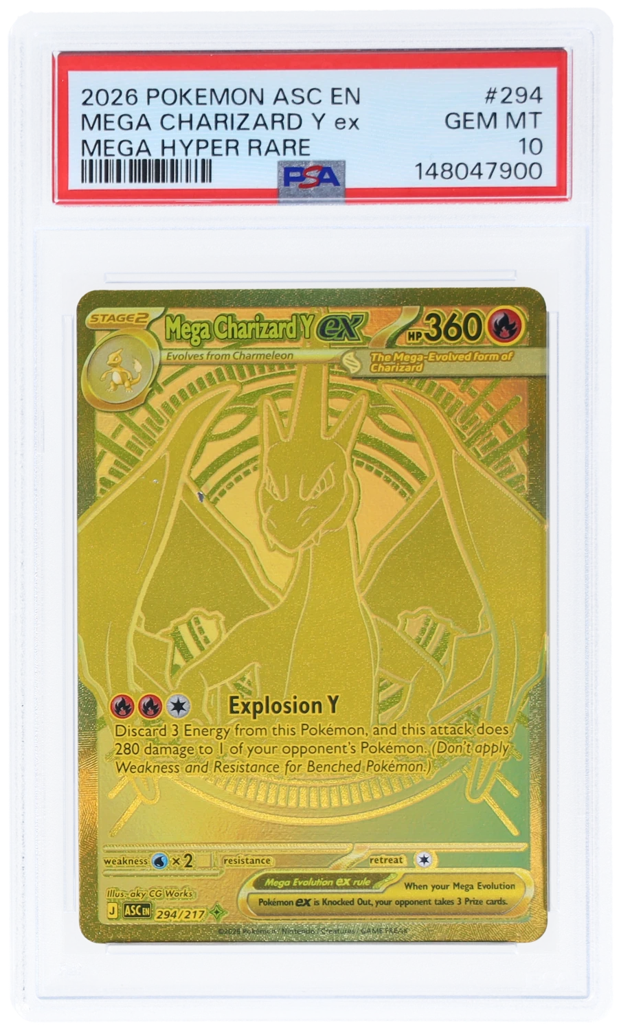 MEGA CHARIZARD Y ex