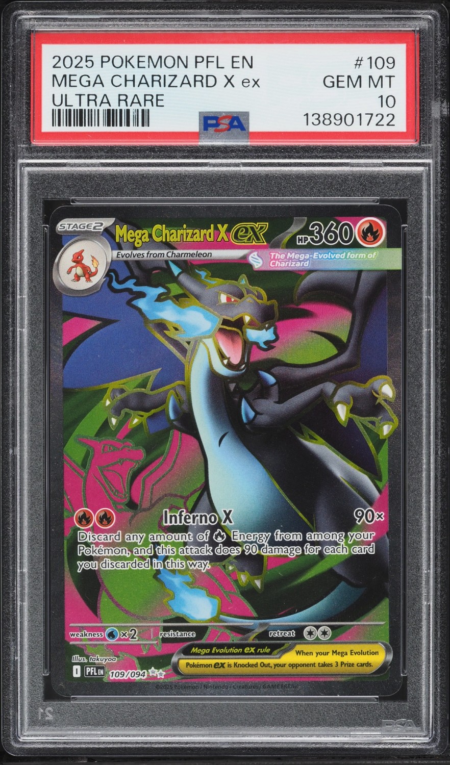 MEGA CHARIZARD X ex